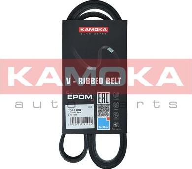 Kamoka 7016100 - Поліклиновий ремінь autozip.com.ua