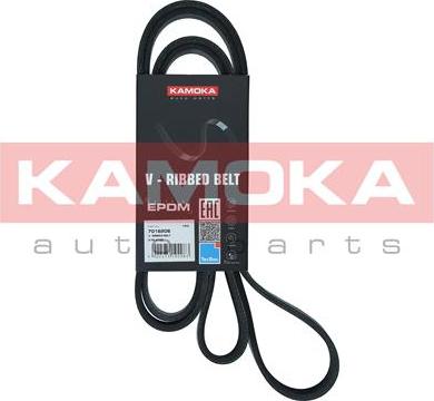 Kamoka 7016206 - Поліклиновий ремінь autozip.com.ua