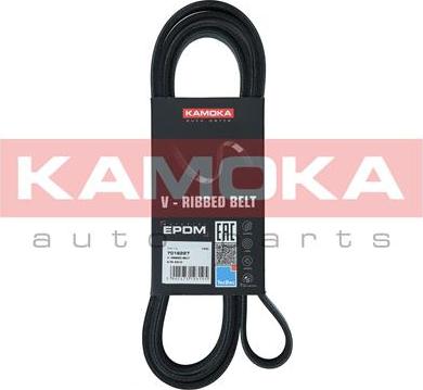 Kamoka 7016227 - Поліклиновий ремінь autozip.com.ua