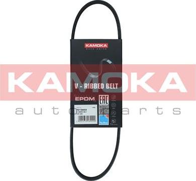 Kamoka 7013003 - Поліклиновий ремінь autozip.com.ua