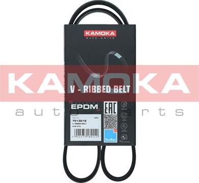 Kamoka 7013018 - Поліклиновий ремінь autozip.com.ua