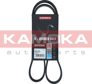 Kamoka 7017004 - Поліклиновий ремінь autozip.com.ua