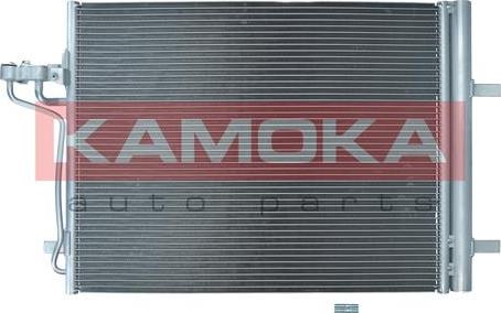 Kamoka 7800058 - Конденсатор, кондиціонер autozip.com.ua