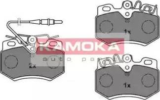 Kamoka JQ101910 - Гальмівні колодки, дискові гальма autozip.com.ua