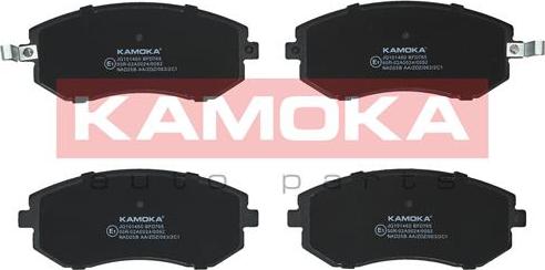 Kamoka JQ101460 - Гальмівні колодки, дискові гальма autozip.com.ua