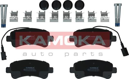 Kamoka JQ101405 - Гальмівні колодки, дискові гальма autozip.com.ua