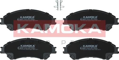 Kamoka JQ101414 - Гальмівні колодки, дискові гальма autozip.com.ua