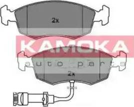 Kamoka JQ101552 - Гальмівні колодки, дискові гальма autozip.com.ua