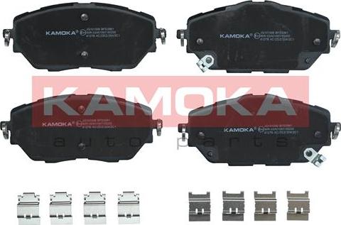 Kamoka JQ101006 - Гальмівні колодки, дискові гальма autozip.com.ua