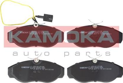 Kamoka JQ101195 - Гальмівні колодки, дискові гальма autozip.com.ua