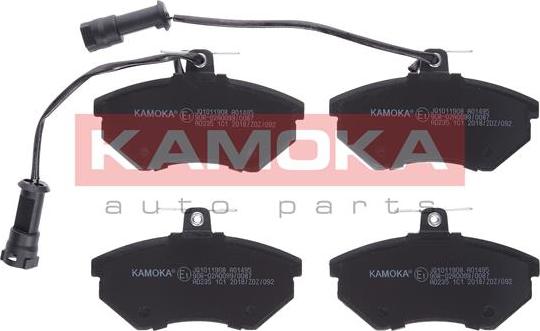 Kamoka JQ1011908 - Гальмівні колодки, дискові гальма autozip.com.ua