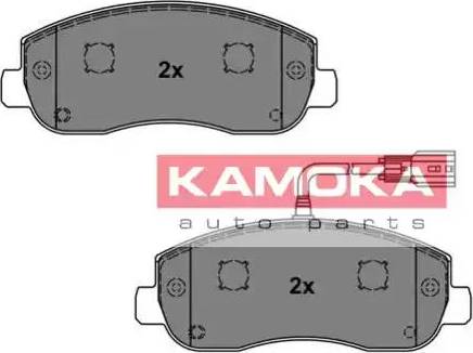 Kamoka JQ101145 - Гальмівні колодки, дискові гальма autozip.com.ua