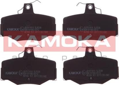Kamoka JQ1011414 - Гальмівні колодки, дискові гальма autozip.com.ua