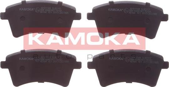 Kamoka JQ101148 - Гальмівні колодки, дискові гальма autozip.com.ua