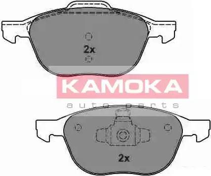 Kamoka JQ101143 - Гальмівні колодки, дискові гальма autozip.com.ua