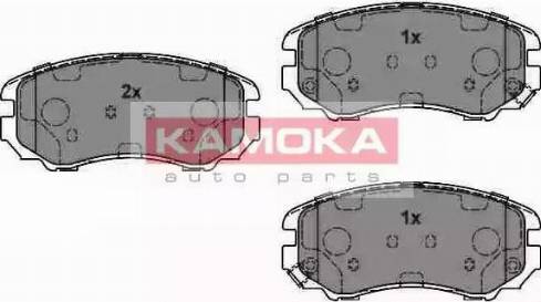 Kamoka JQ101142 - Гальмівні колодки, дискові гальма autozip.com.ua