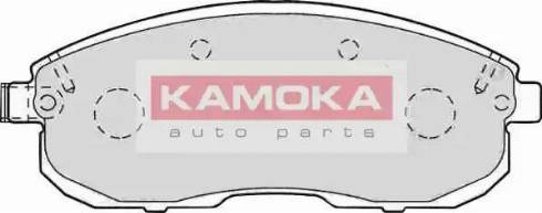 Kamoka JQ101106 - Гальмівні колодки, дискові гальма autozip.com.ua