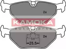 Kamoka JQ1011156 - Гальмівні колодки, дискові гальма autozip.com.ua