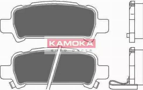 Kamoka JQ101116 - Гальмівні колодки, дискові гальма autozip.com.ua