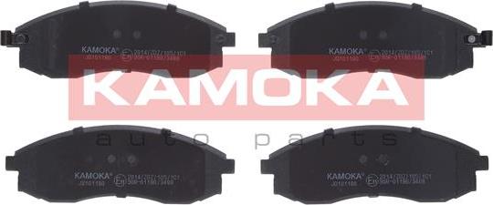 Kamoka JQ101180 - Гальмівні колодки, дискові гальма autozip.com.ua