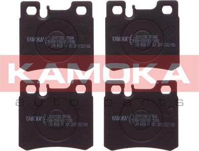 Kamoka JQ1011288 - Гальмівні колодки, дискові гальма autozip.com.ua