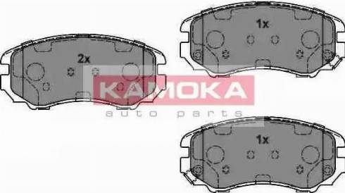 Kamoka JQ1018500 - Гальмівні колодки, дискові гальма autozip.com.ua