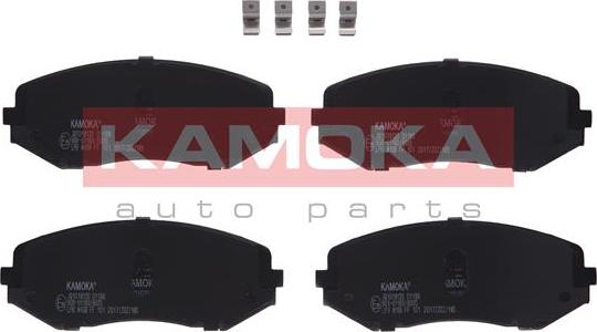 Kamoka JQ1018120 - Гальмівні колодки, дискові гальма autozip.com.ua