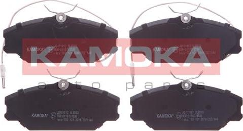 Kamoka JQ101812 - Гальмівні колодки, дискові гальма autozip.com.ua