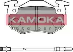 Kamoka JQ101880 - Гальмівні колодки, дискові гальма autozip.com.ua