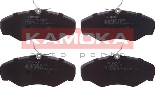 Kamoka JQ1018362 - Гальмівні колодки, дискові гальма autozip.com.ua