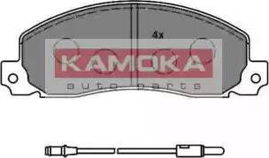 Kamoka JQ101828 - Гальмівні колодки, дискові гальма autozip.com.ua