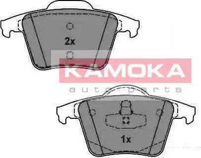 Kamoka JQ1013564 - Гальмівні колодки, дискові гальма autozip.com.ua