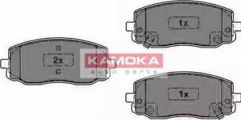 Kamoka JQ1013566 - Гальмівні колодки, дискові гальма autozip.com.ua