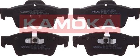 Kamoka JQ1013662 - Гальмівні колодки, дискові гальма autozip.com.ua