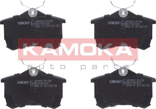 Kamoka JQ1013012 - Гальмівні колодки, дискові гальма autozip.com.ua