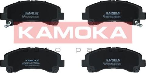 Kamoka JQ101316 - Гальмівні колодки, дискові гальма autozip.com.ua