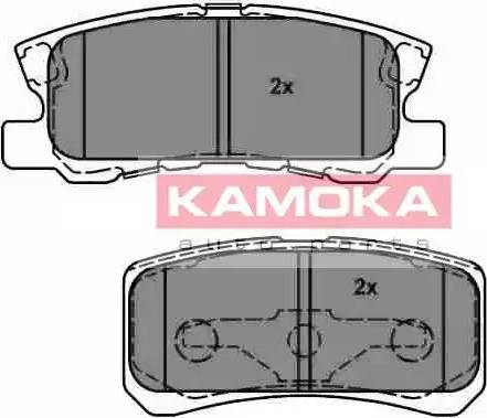 Kamoka JQ1013810 - Гальмівні колодки, дискові гальма autozip.com.ua