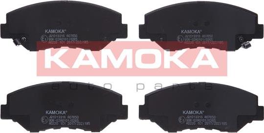 Kamoka JQ1013316 - Гальмівні колодки, дискові гальма autozip.com.ua