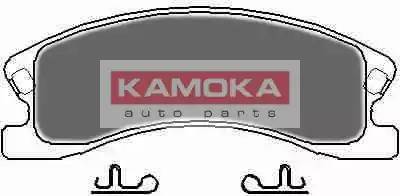 Kamoka JQ1013318 - Гальмівні колодки, дискові гальма autozip.com.ua