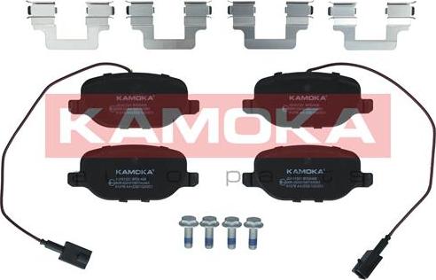 Kamoka JQ101321 - Гальмівні колодки, дискові гальма autozip.com.ua