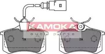 Kamoka JQ1012962 - Гальмівні колодки, дискові гальма autozip.com.ua