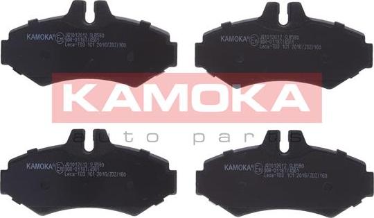 Kamoka JQ1012612 - Гальмівні колодки, дискові гальма autozip.com.ua