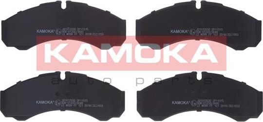 Kamoka JQ1012630 - Гальмівні колодки, дискові гальма autozip.com.ua