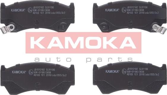 Kamoka JQ1012182 - Гальмівні колодки, дискові гальма autozip.com.ua