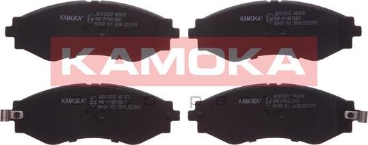 Kamoka JQ1012232 - Гальмівні колодки, дискові гальма autozip.com.ua