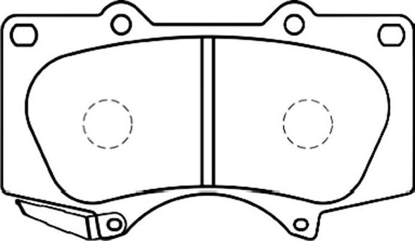 Kavo Parts BP-9084 - Гальмівні колодки, дискові гальма autozip.com.ua