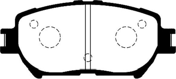 Kavo Parts BP-9071 - Гальмівні колодки, дискові гальма autozip.com.ua