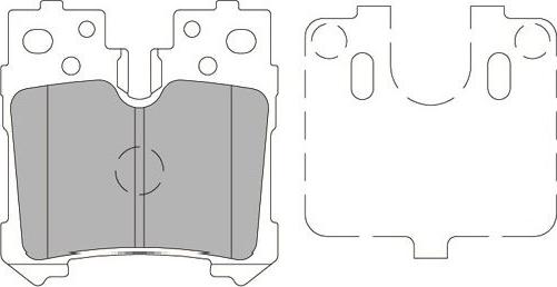 Kavo Parts BP-9138 - Гальмівні колодки, дискові гальма autozip.com.ua