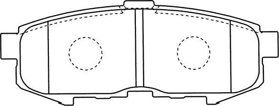 Kavo Parts BP-4569 - Гальмівні колодки, дискові гальма autozip.com.ua