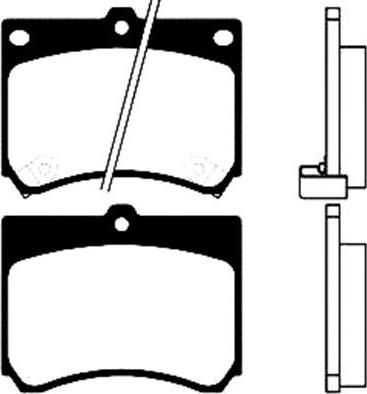 Magneti Marelli 363916061039 - Гальмівні колодки, дискові гальма autozip.com.ua